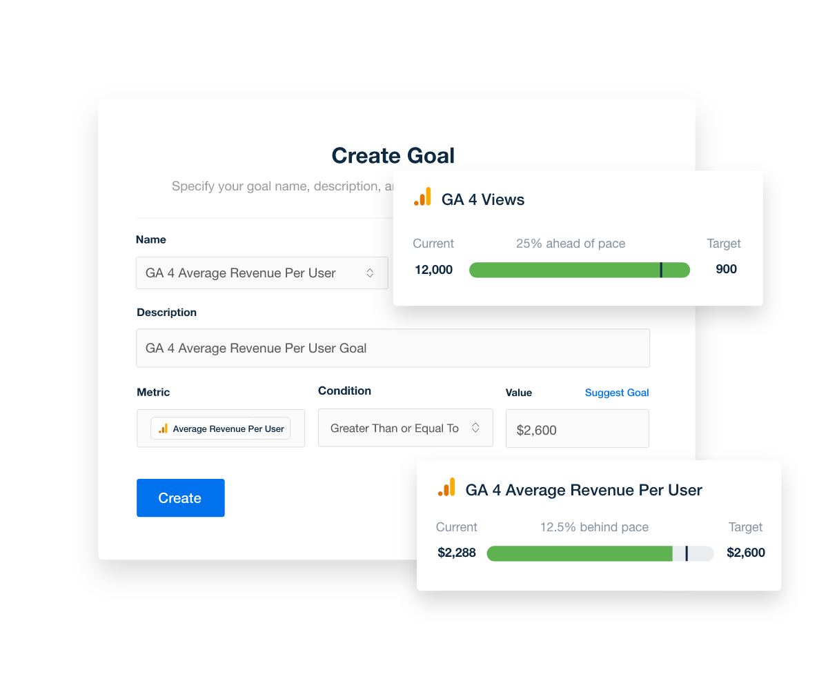 Google Analytics 4 Create Goal Cost Per Conversion