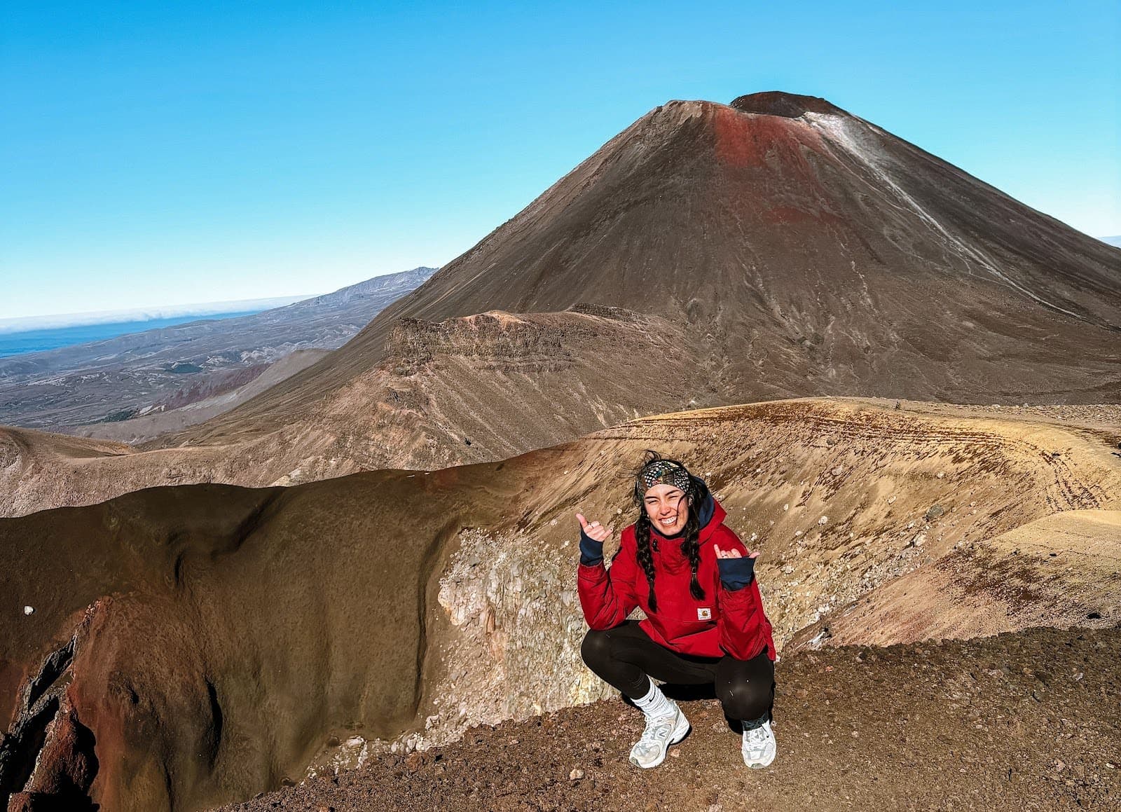 Camila Rios working abroad from New Zealand