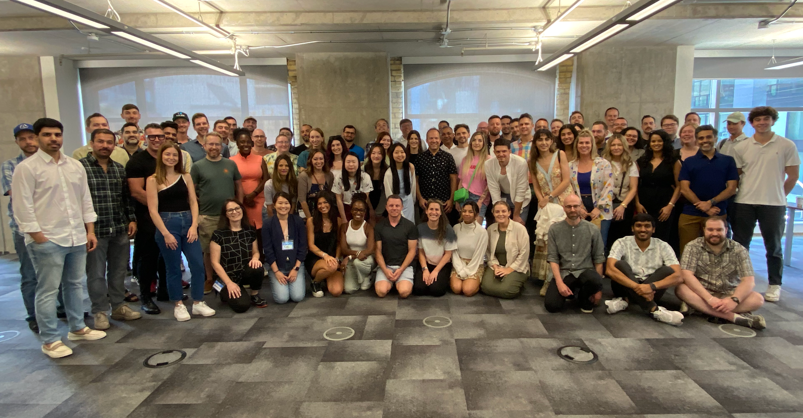 The AgencyAnalytics team in the Toronto office in June 2024