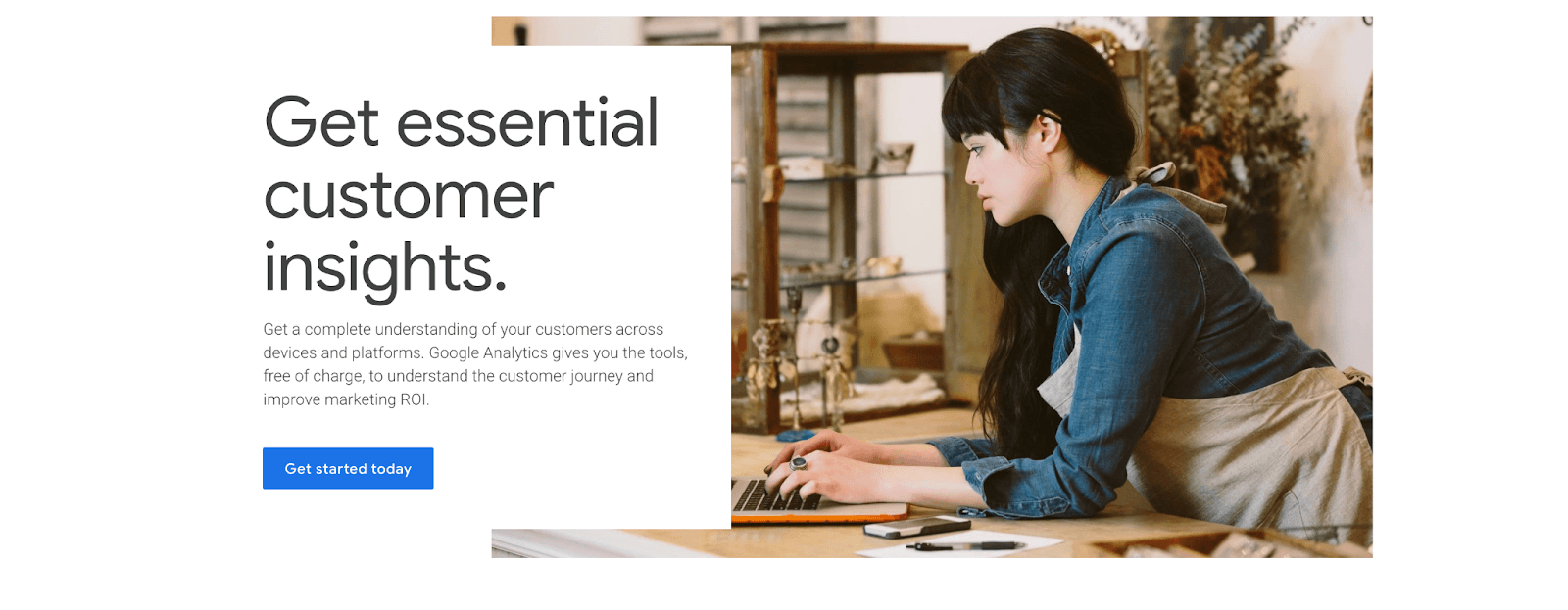 Google Analytics Homepage Google Analytics Homepage
