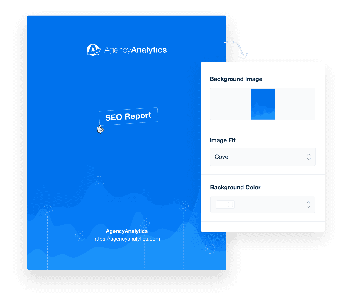 Custom design your SEO Report cover, section pages, and more! Custom design your SEO Report cover, section pages, and more!
