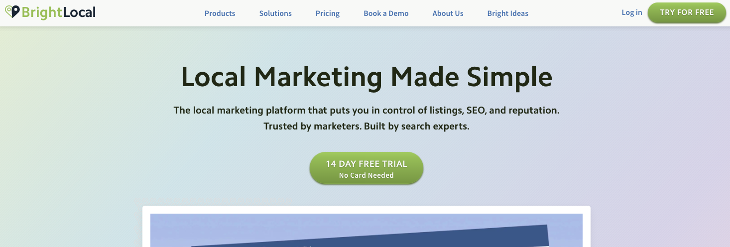 BrightLocal SEO Software