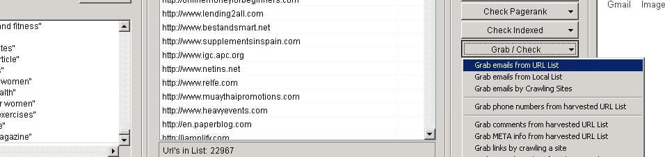 grab emails list grab emails list