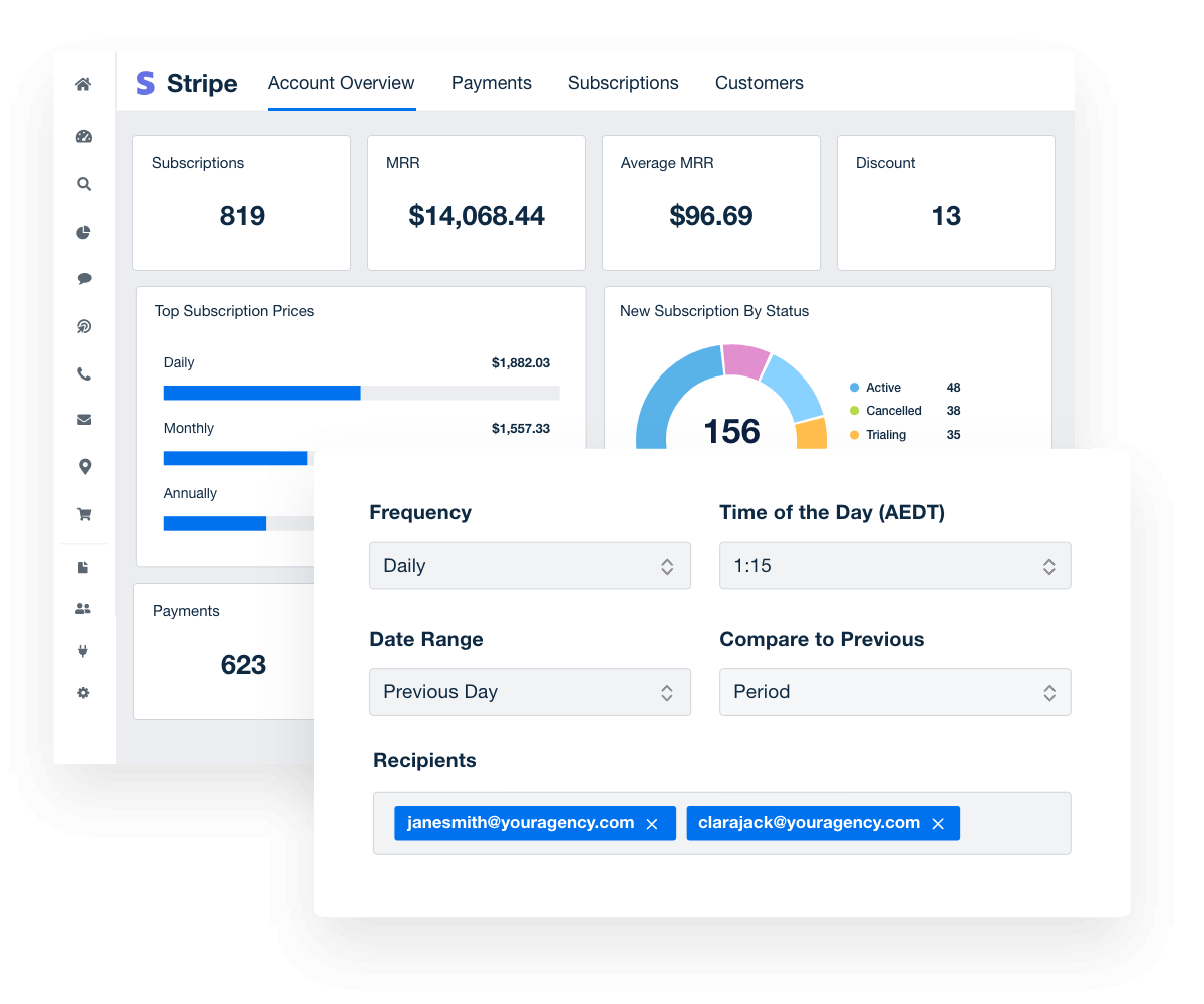 Automated Stripe Reporting for Agencies Automated Stripe Reporting for Agencies