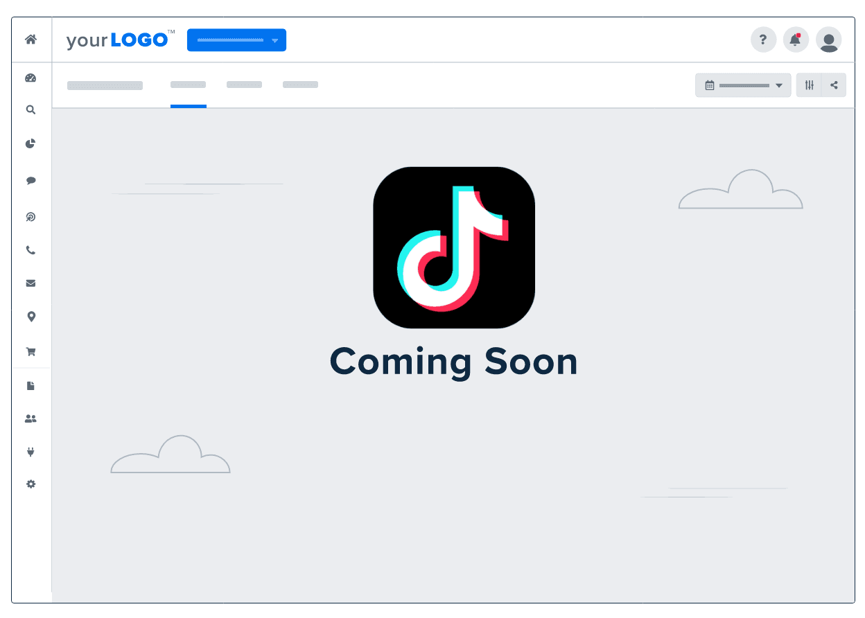 Track likes, comments, shares, video views, and lots more for all your clients' TikTok accounts, all in a single platform. Quickly spot trends in their TikTok marketing data, and display performance over time. 