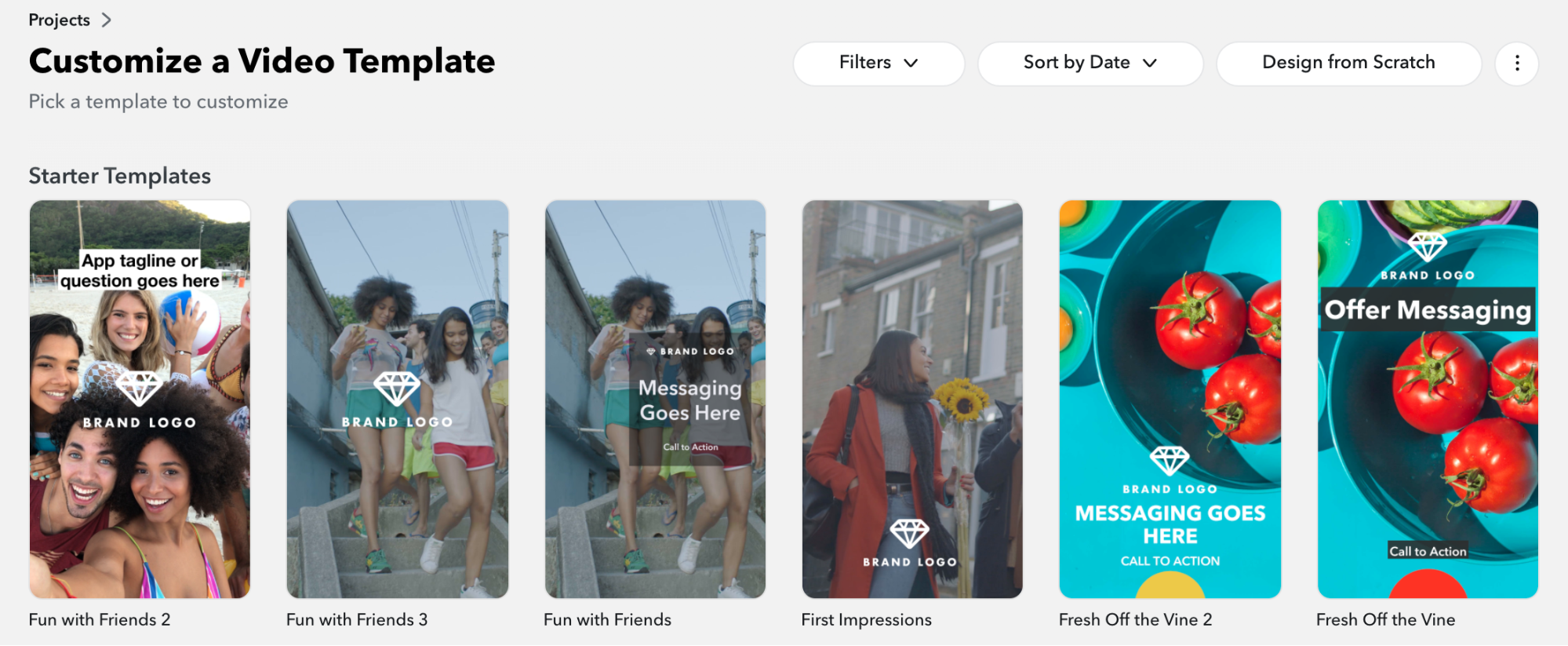 Snapchat ads video templates Snapchat ads video templates