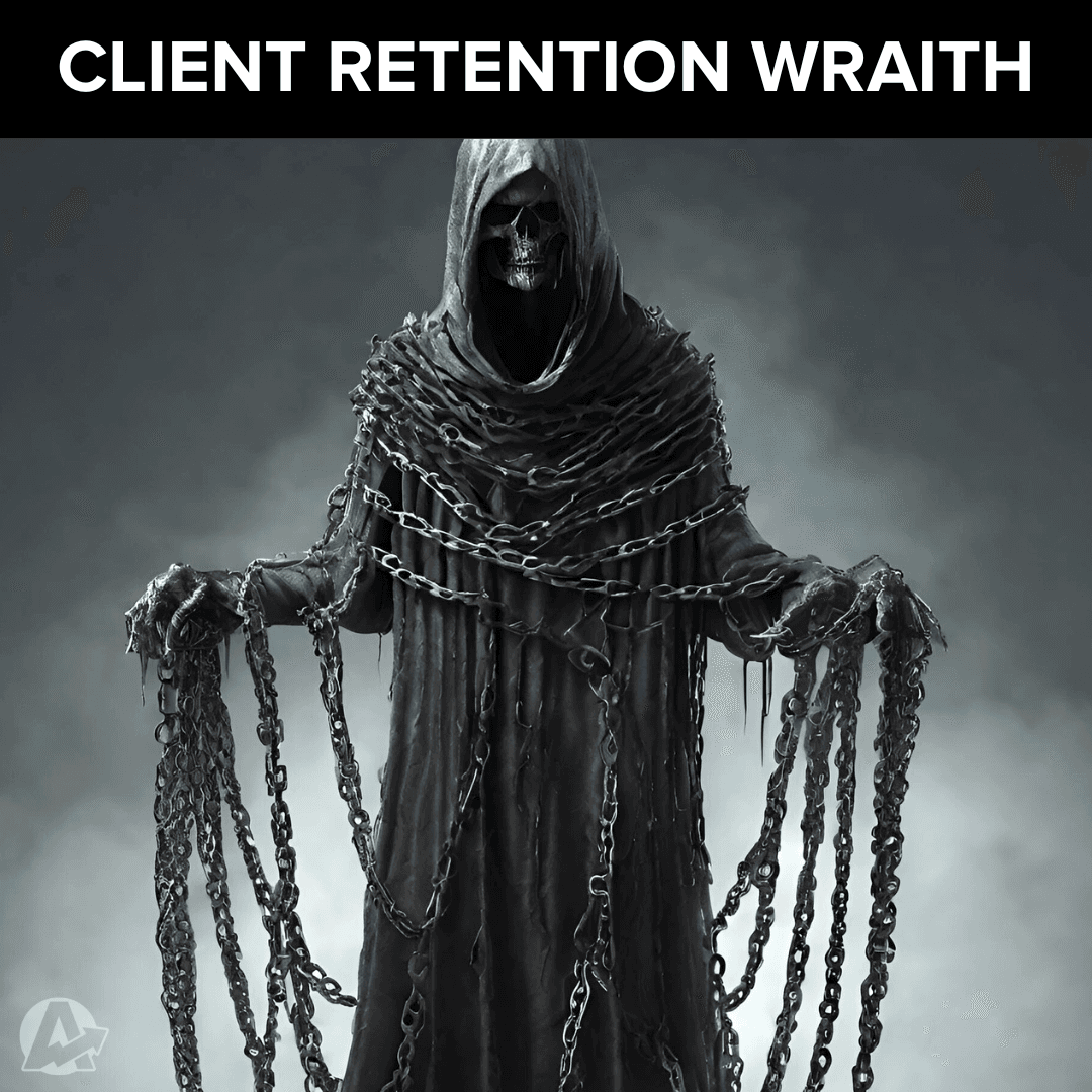Client Retention Wraith Halloween Costume