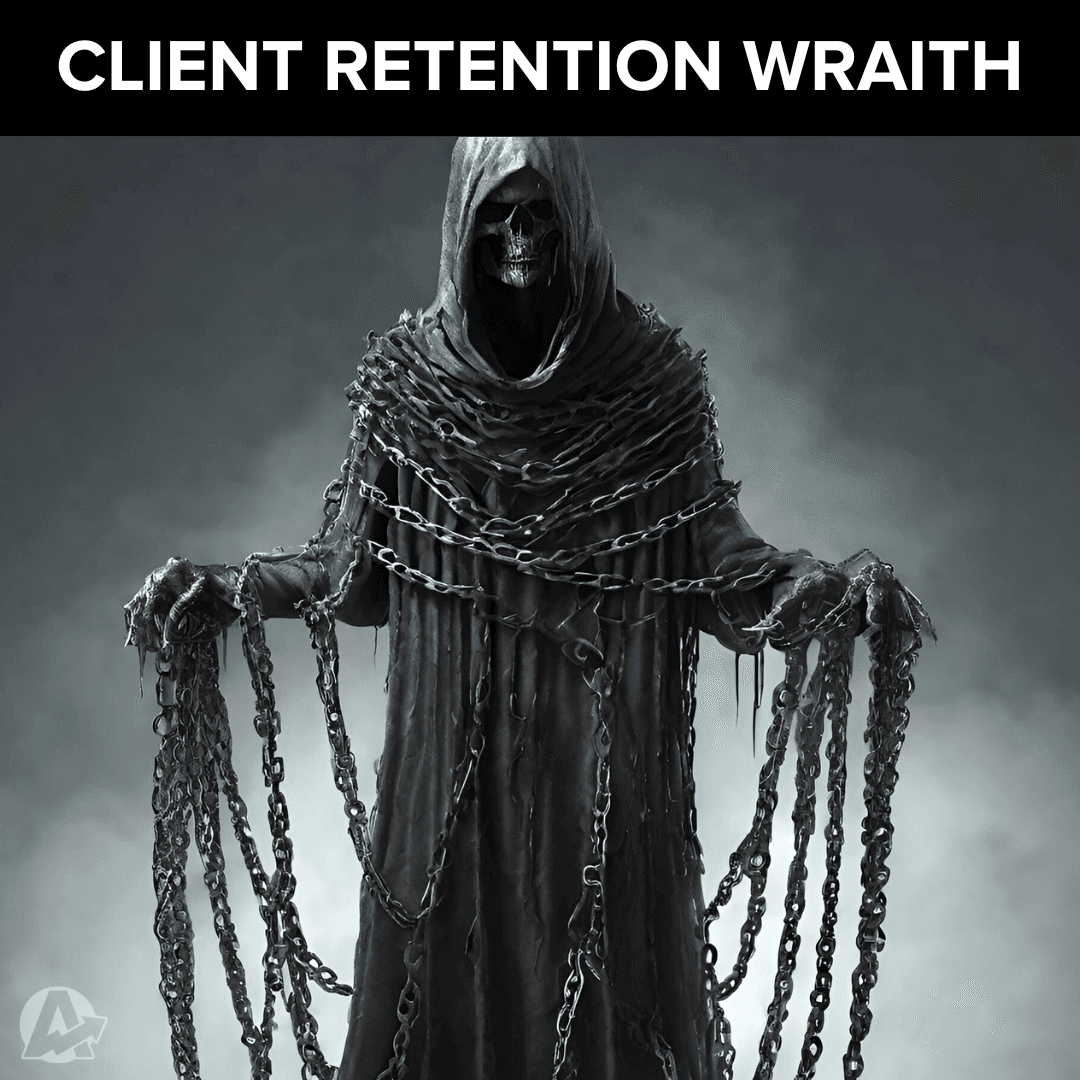 Client Retention Wraith Halloween Costume Client Retention Wraith Halloween Costume