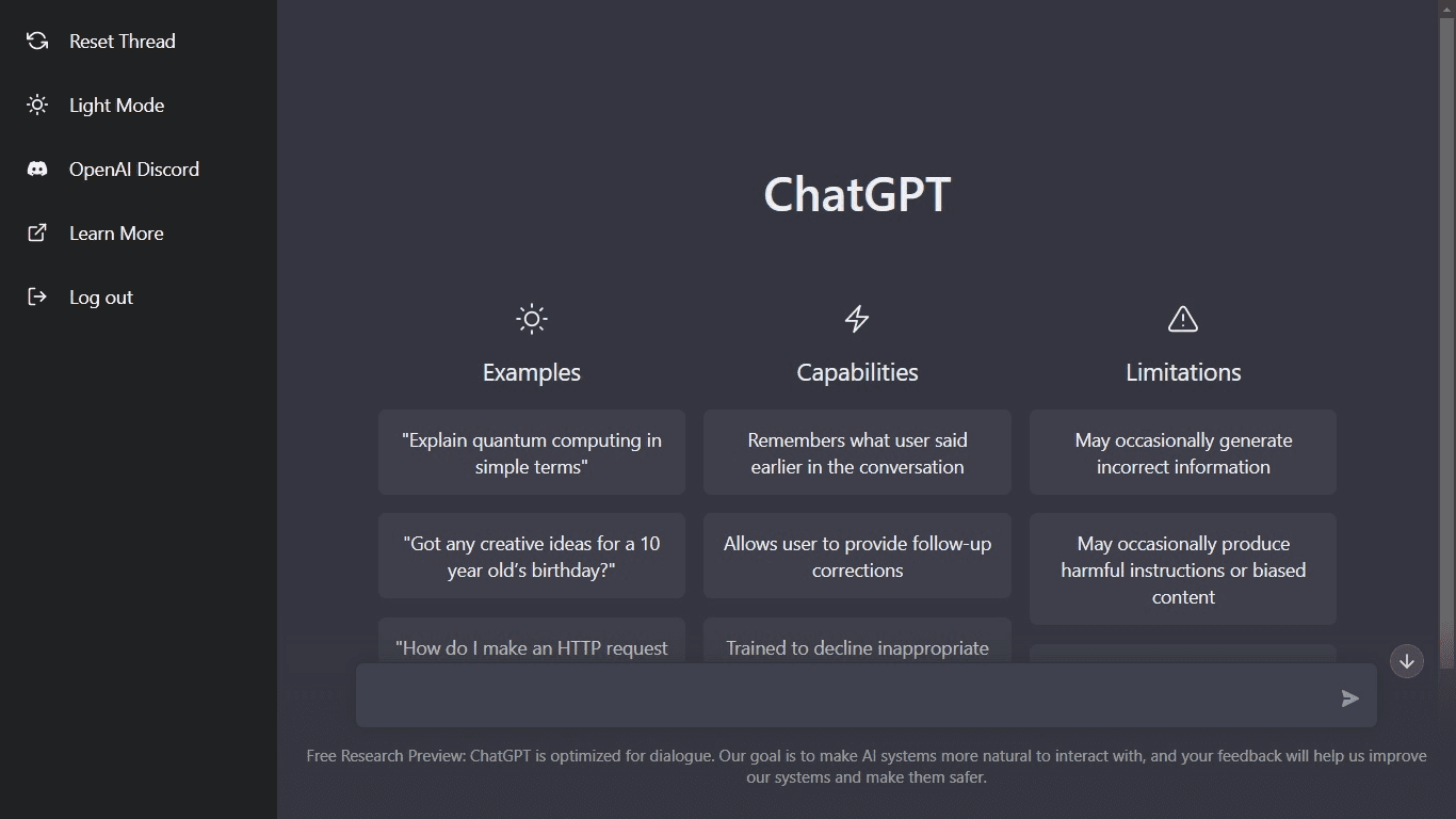 Chat GPT AI Software