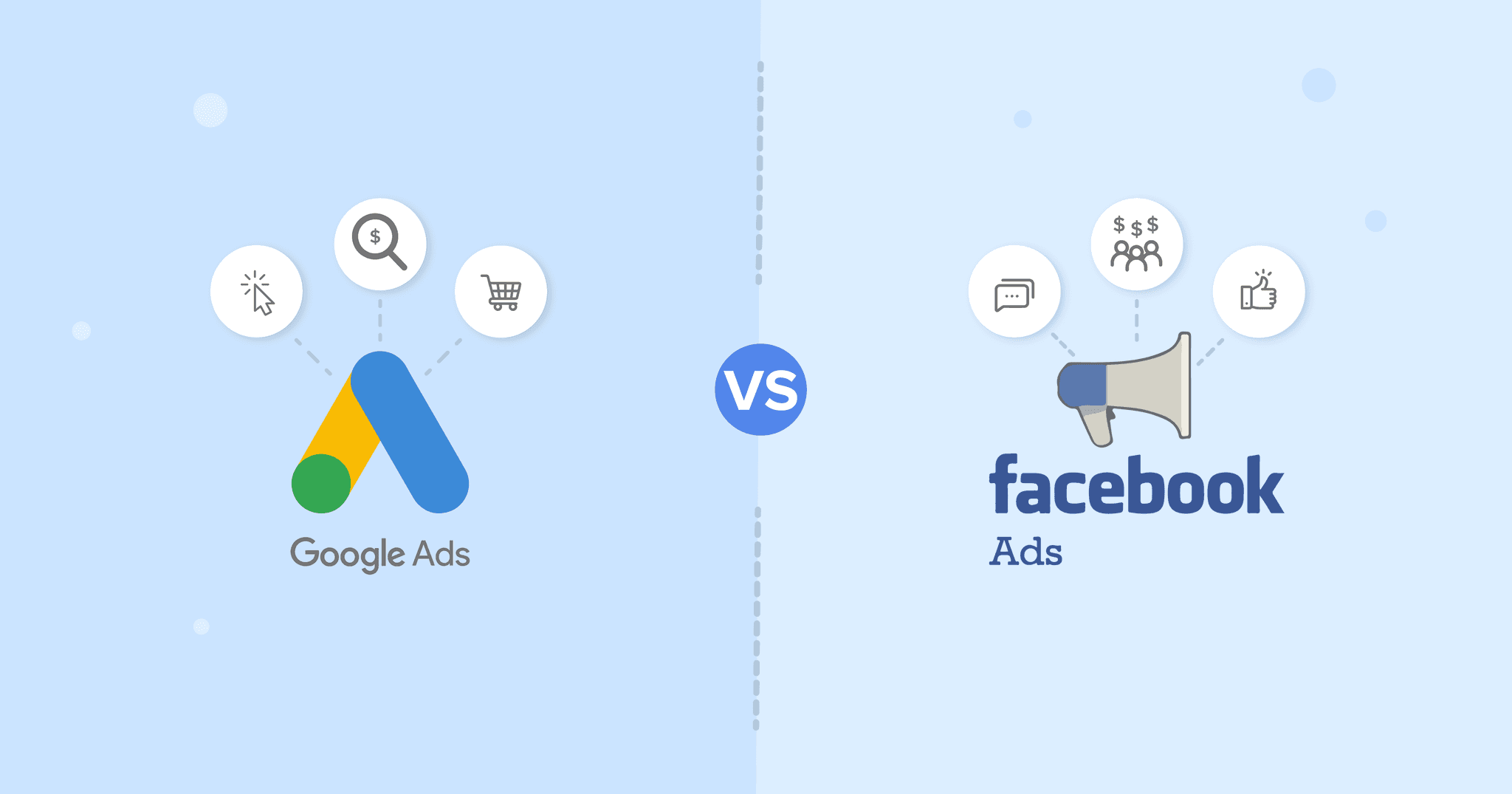 Google Ads vs. Facebook Ads: Which is Best?   AgencyAnalytics Google Ads vs. Facebook Ads: Which is Best?   AgencyAnalytics