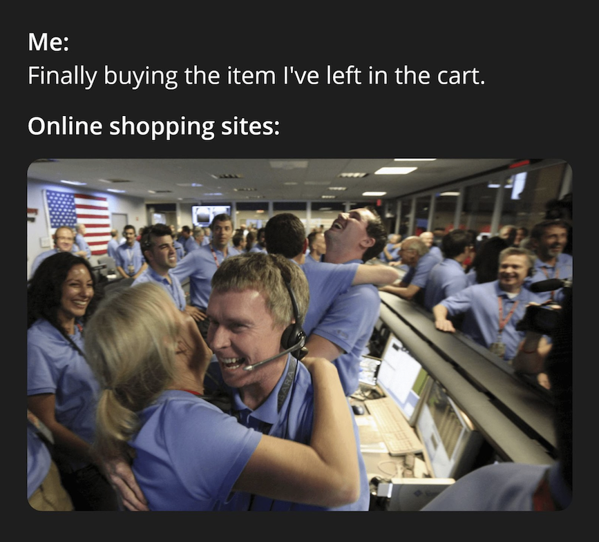 online shopping meme