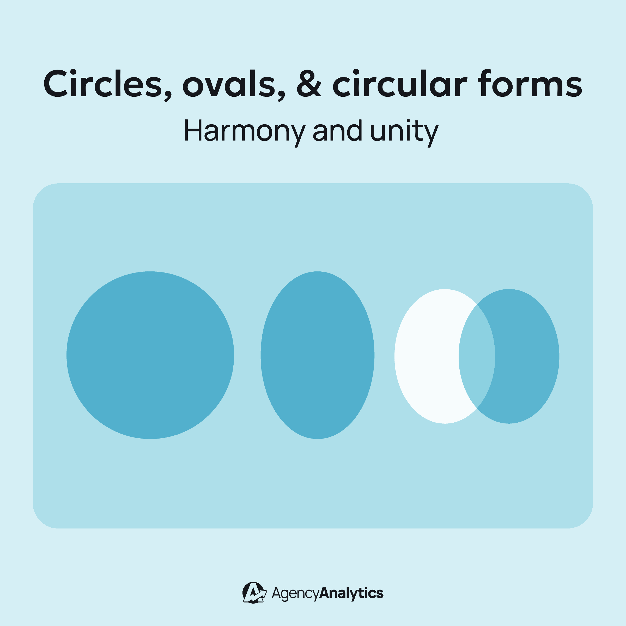 An image illustrating the psychology and meaning behind circles, ovals, and circular forms An image illustrating the psychology and meaning behind circles, ovals, and circular forms
