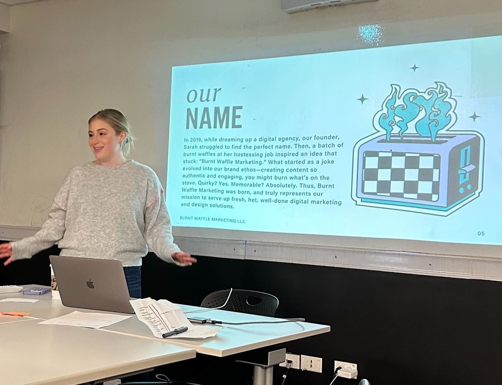 Sarah Achler Burnt Waffle Sarah Achler Burnt Waffle