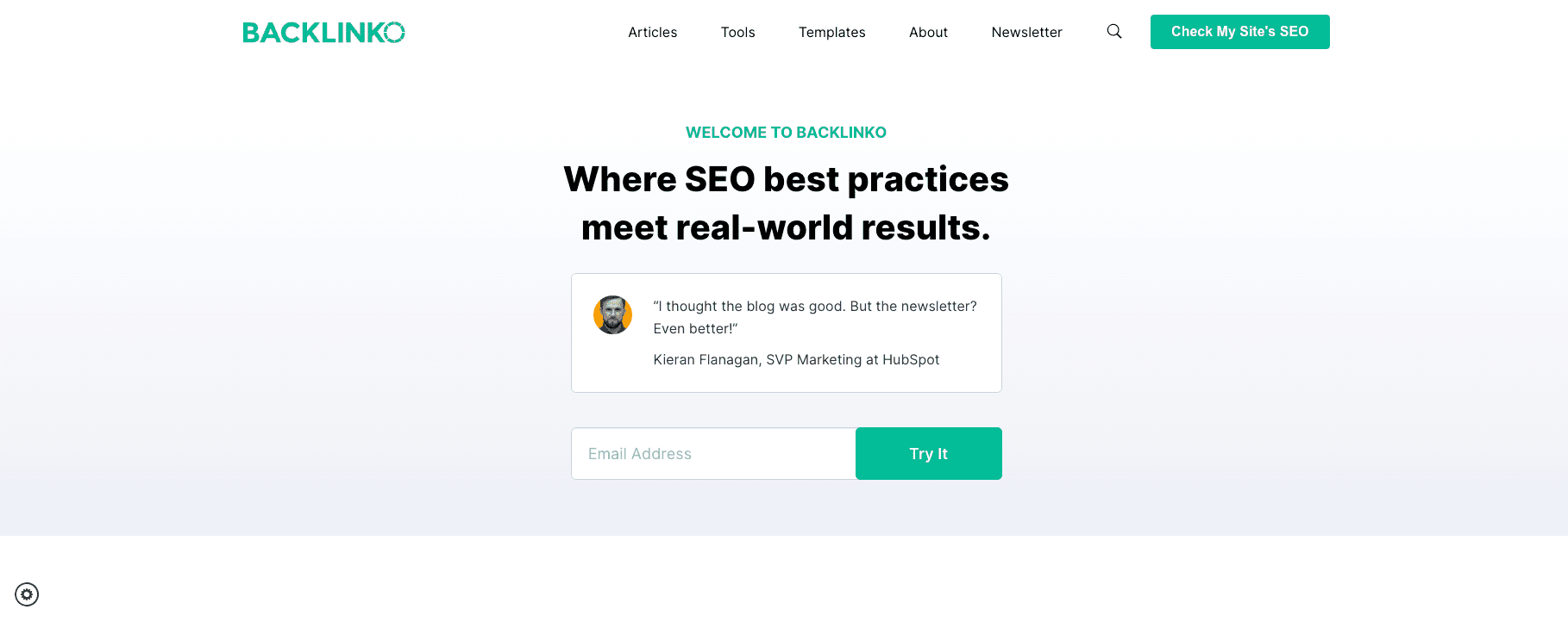 Backlinko Homepage Screenshot Backlinko Homepage Screenshot