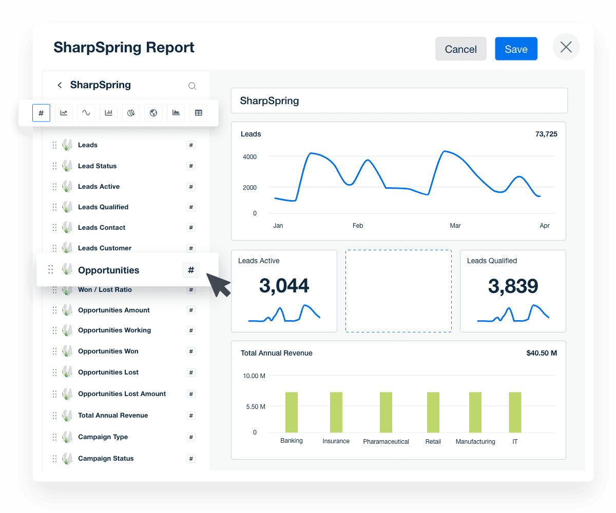 automated SharpSpring reporting