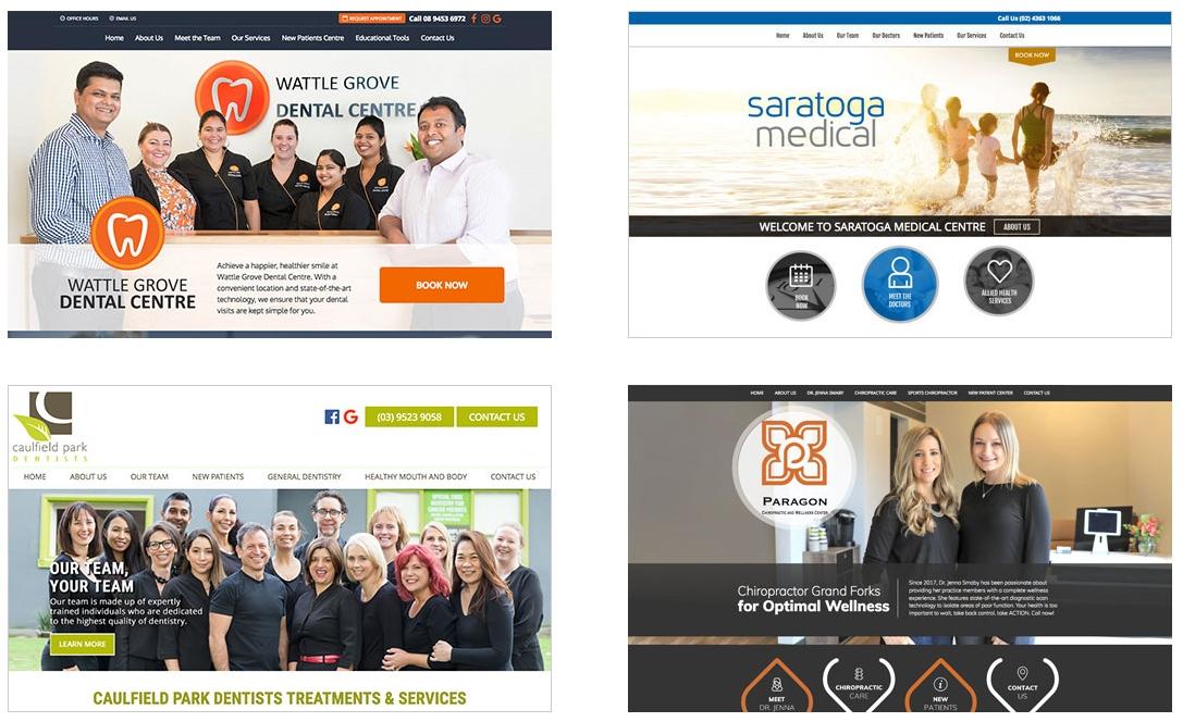 Vortala Healthcare Website Portfolio Examples