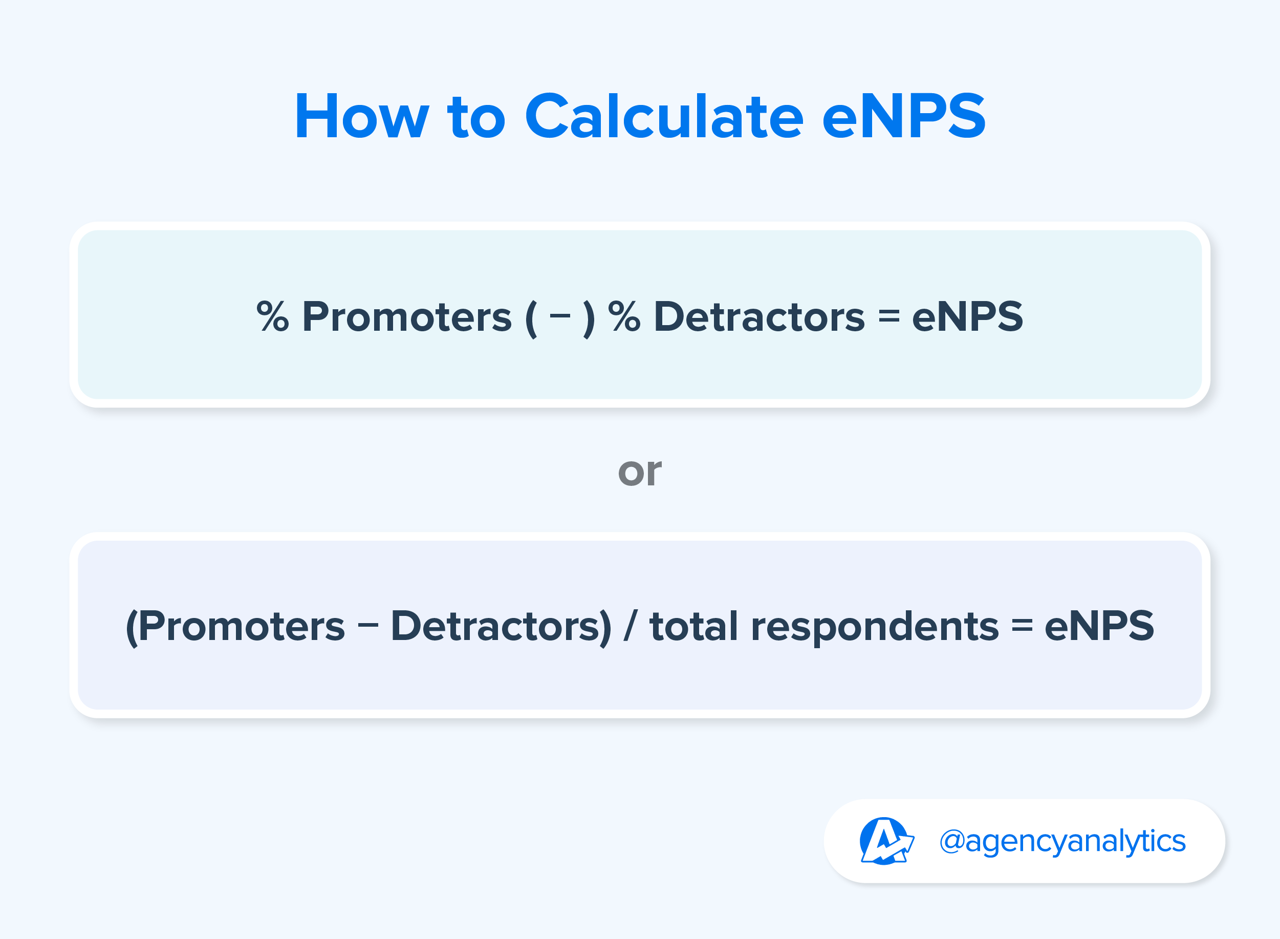 calculation of eNPS for employee engagement 