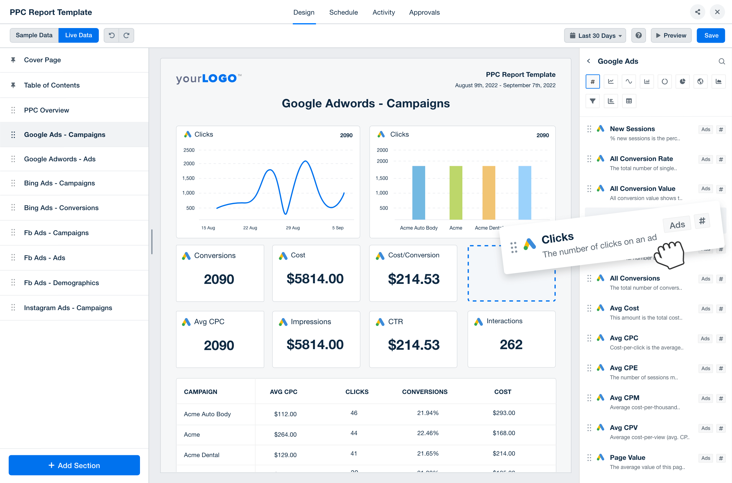 Simple Reporting 80+ Dashboard Examples to Inspire Your Client Reporting - AgencyAnalytics