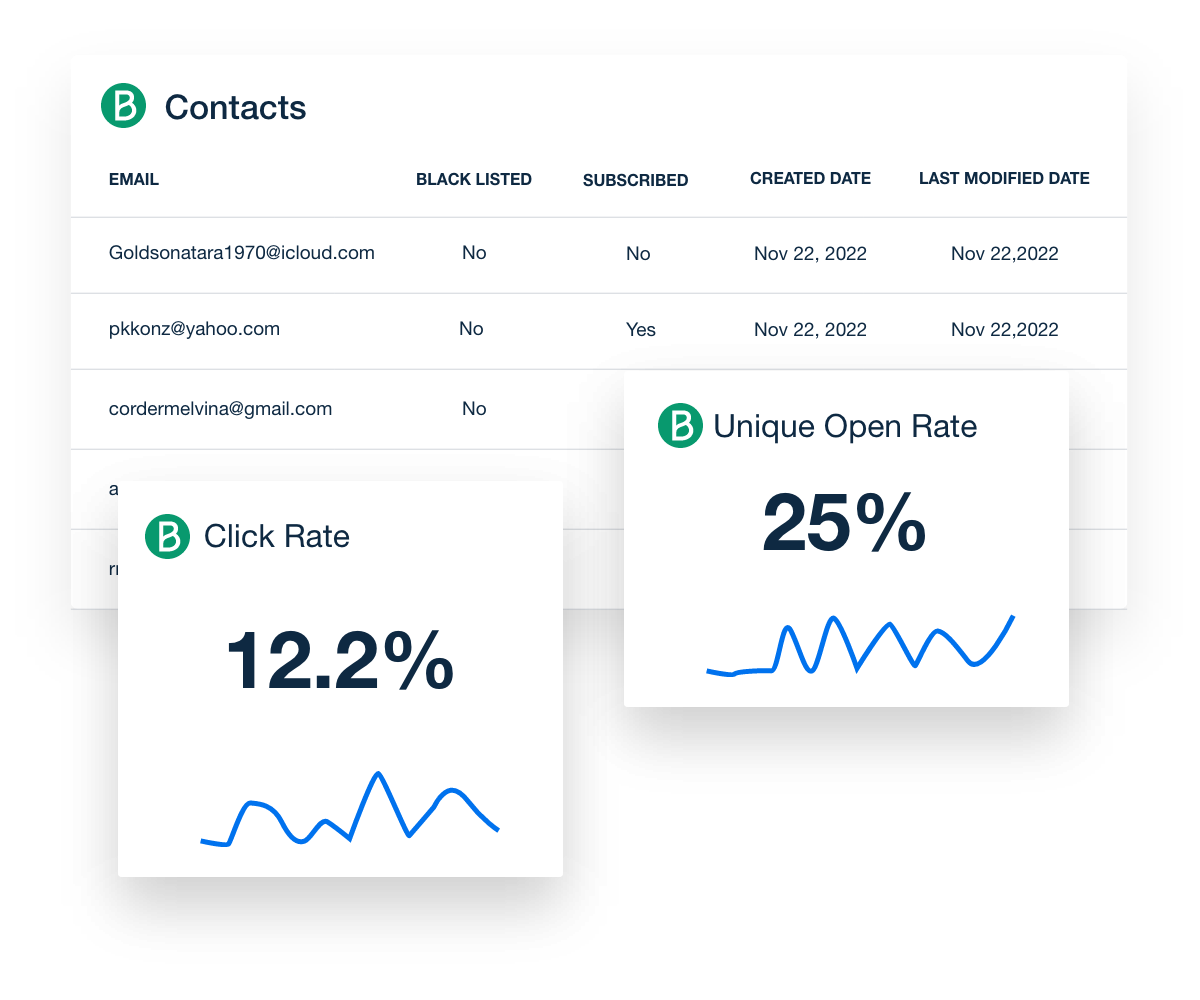 Brevo Client Reporting Examples