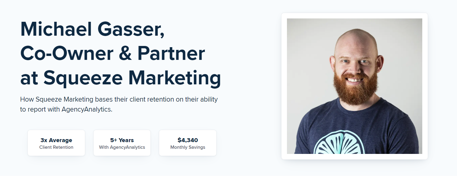 Squeeze Marketing - AgencyAnalytics Case Study Squeeze Marketing - AgencyAnalytics Case Study