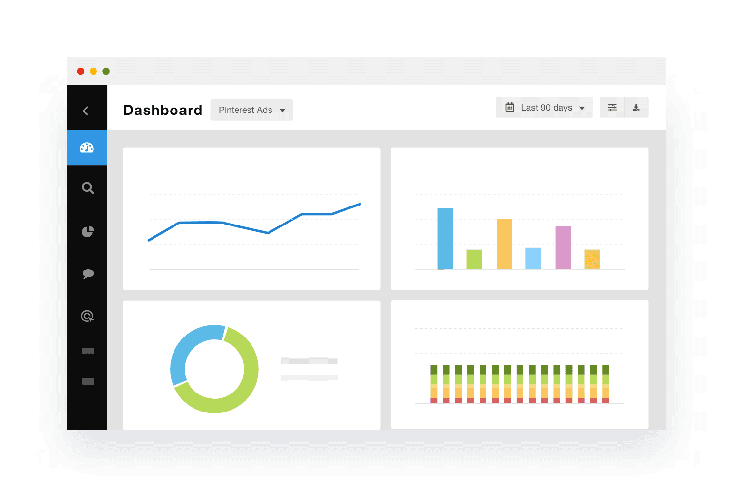 Client Reporting Dashboard Example