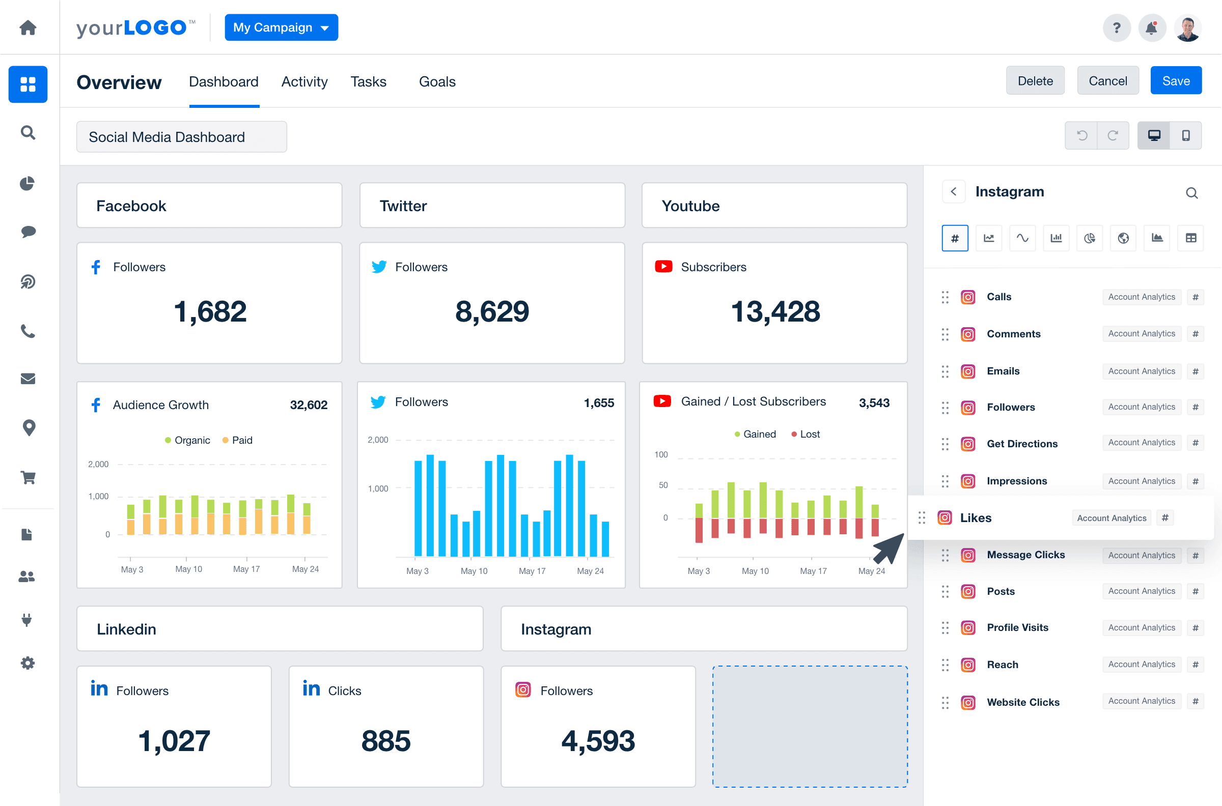 Tailor-Made Client Dashboards That Align With Your Vision