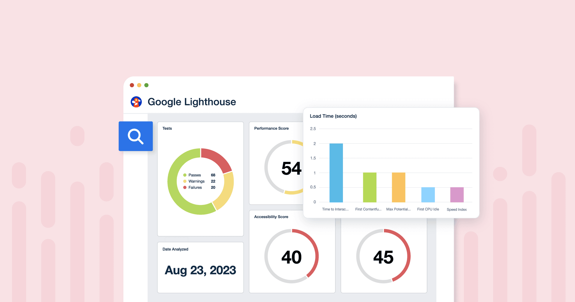 Google Lighthouse metrics to track for client SEO success Google Lighthouse Metrics to Track - Hero Image