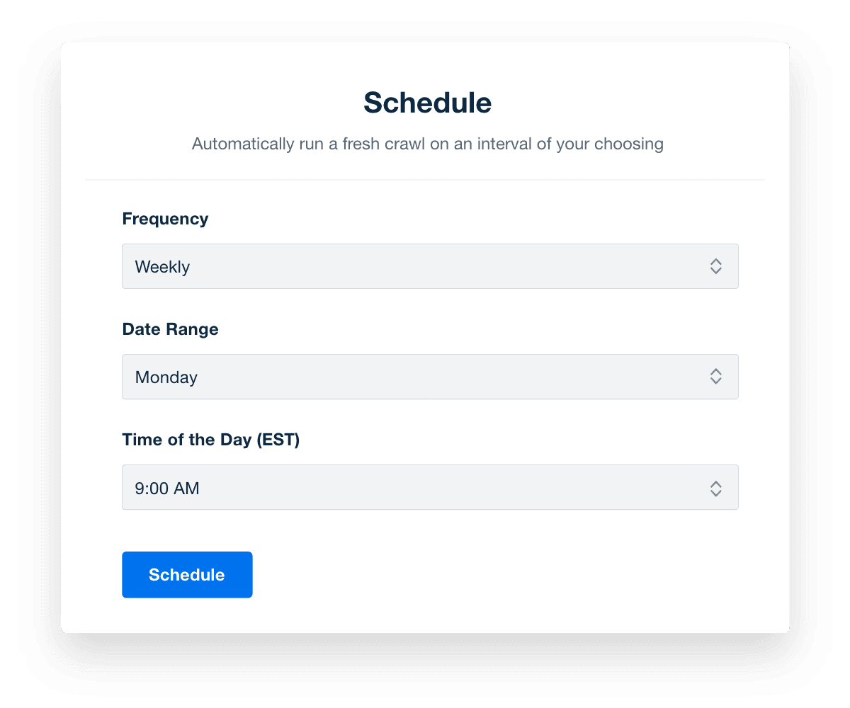 automated report scheduling