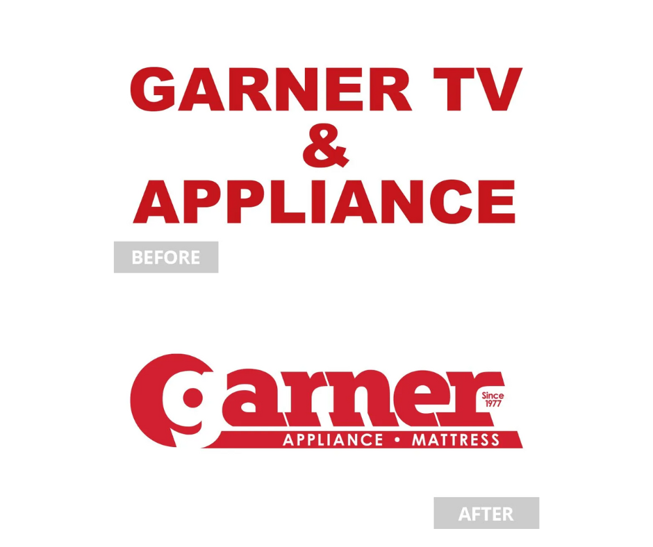 garner logo before and after garner logo before and after
