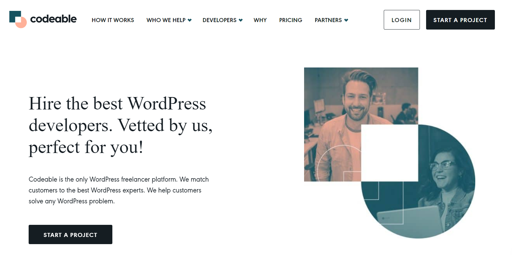 Codeable Homepage Codeable Homepage