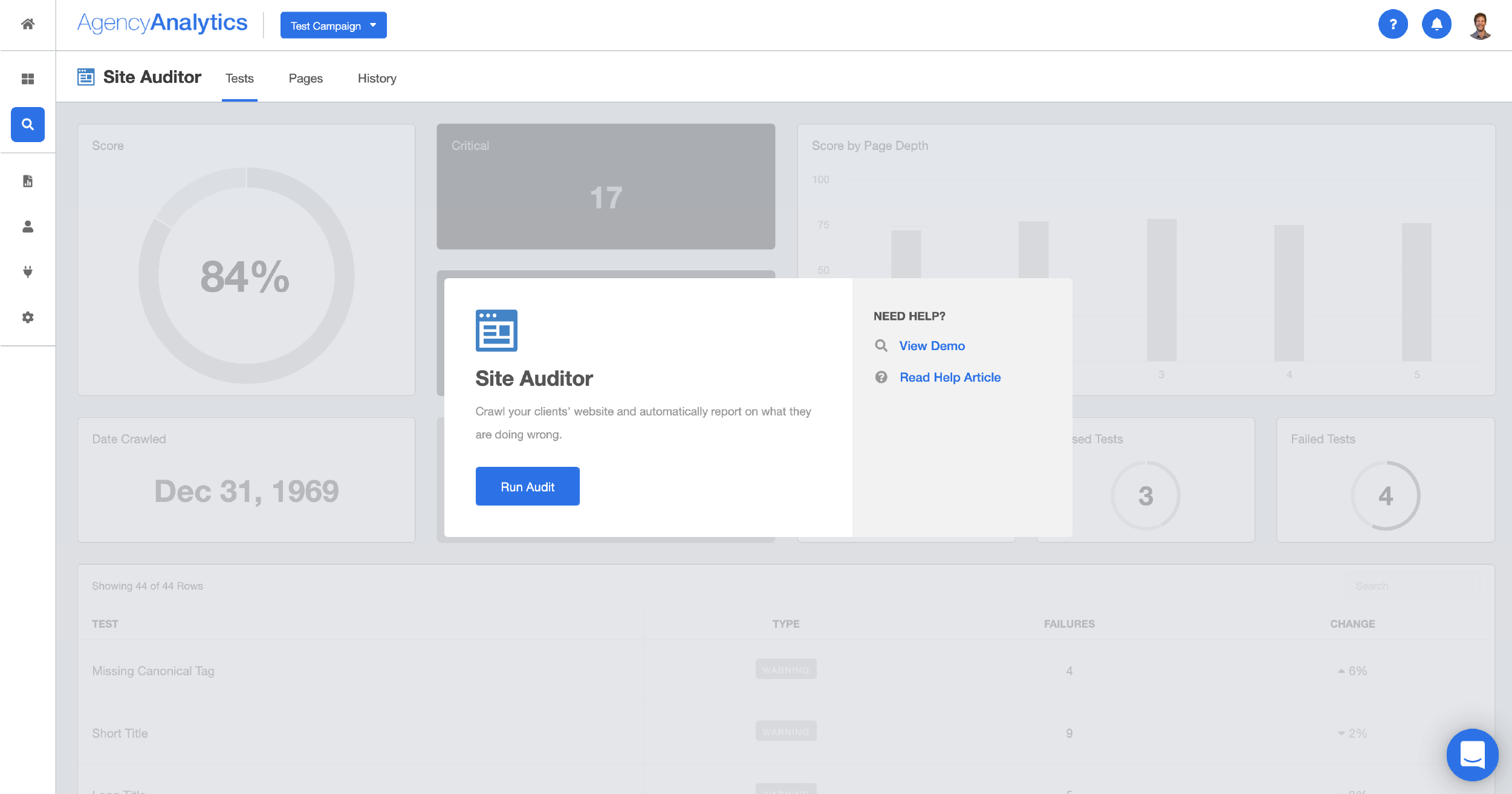 Run SEO Site Checker Crawl Run SEO Site Checker Crawl