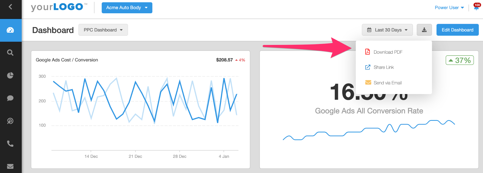 How to Turn Your PPC Dashboard Into a PDF Report