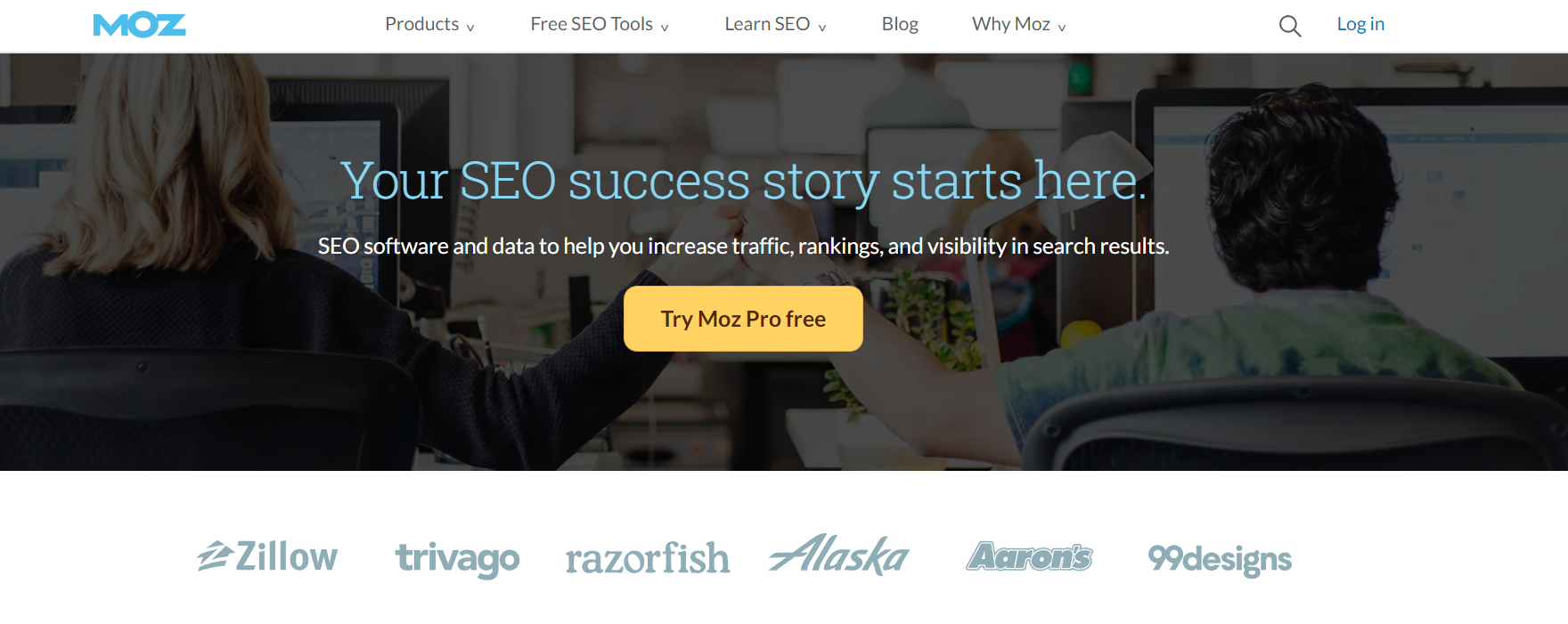 Moz Homepage