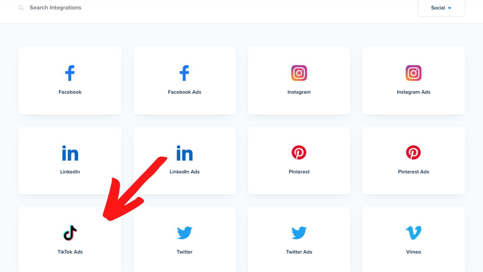 AA Social Integrations TikTok Ads