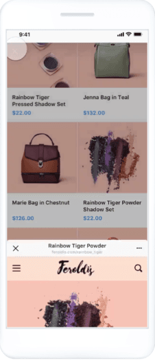 Facebook Collection Ad - Instagram Feed - Ad Sizes Best Practices 2022 Facebook Collection Ad - Instagram Feed - Ad Sizes Best Practices 2022
