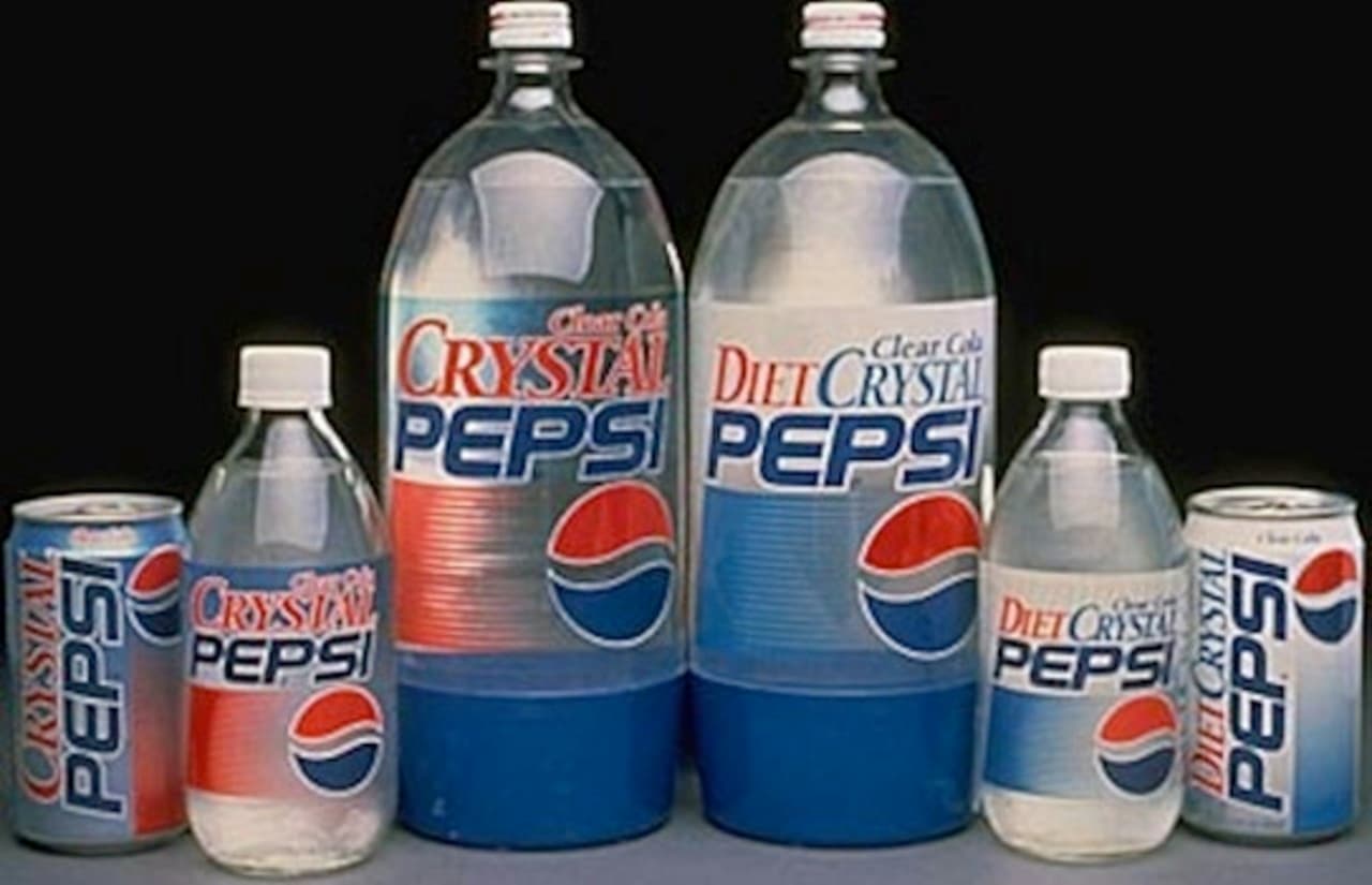 Crystal Pepsi retro campaign that tapped into Nostalgia Marketing Crystal Pepsi retro campaign that tapped into Nostalgia Marketing