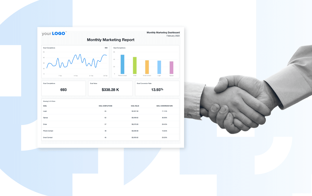 Hero image for blog article about the top B2B reporting tools and strategies Hero image for blog article about the top B2B reporting tools and strategies