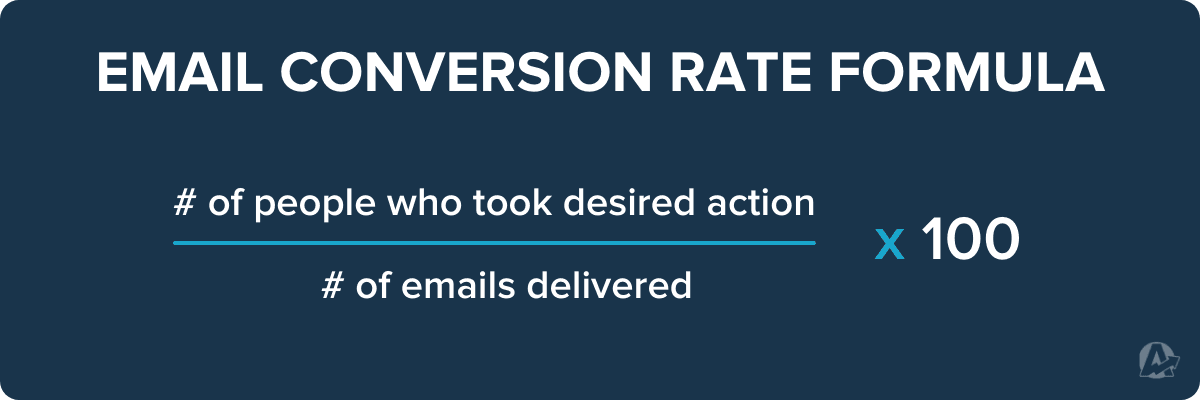 Email Conversion Rate Formula Email Conversion Rate Formula