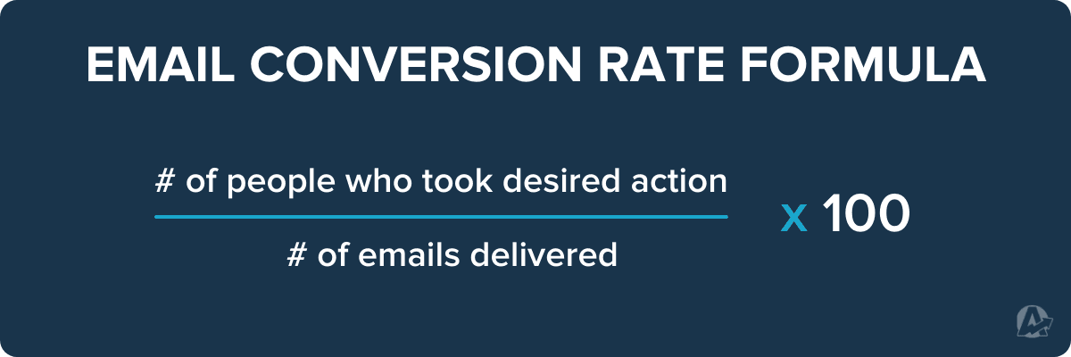 Email Conversion Rate Formula