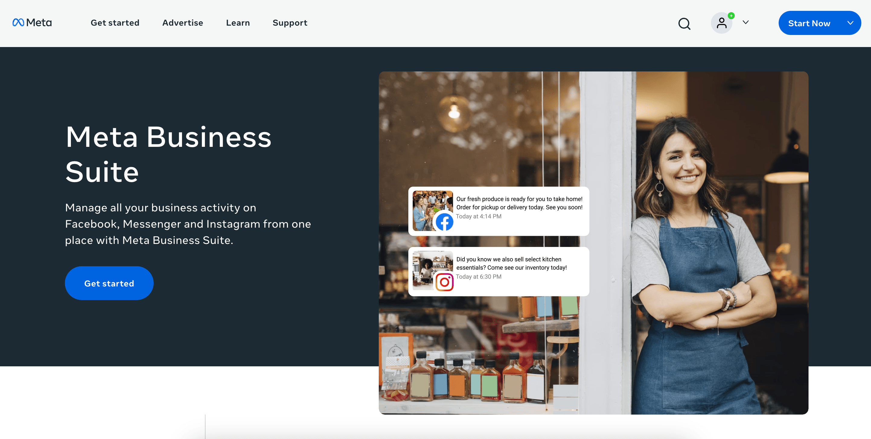 Meta Business Suite Homepage Meta Business Suite Homepage