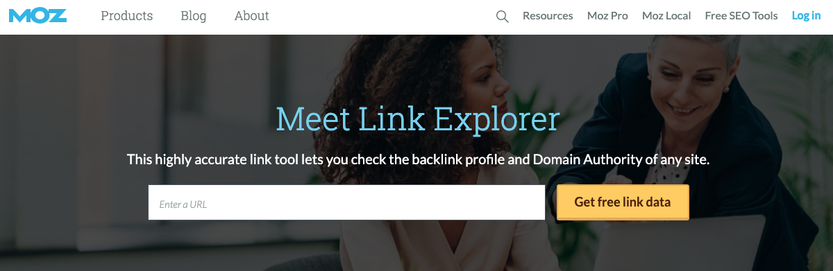 Moz link explorer