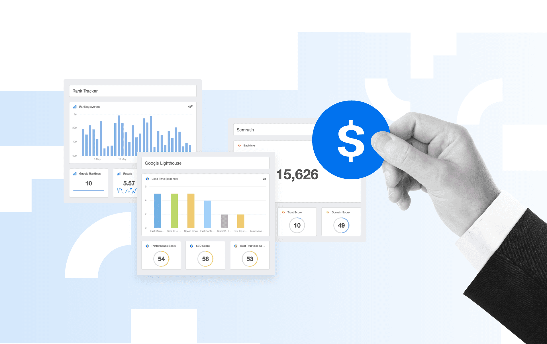 SEO pricing guide: What SEO costs in 2025 A blog hero image for an article on SEO agency pricing.