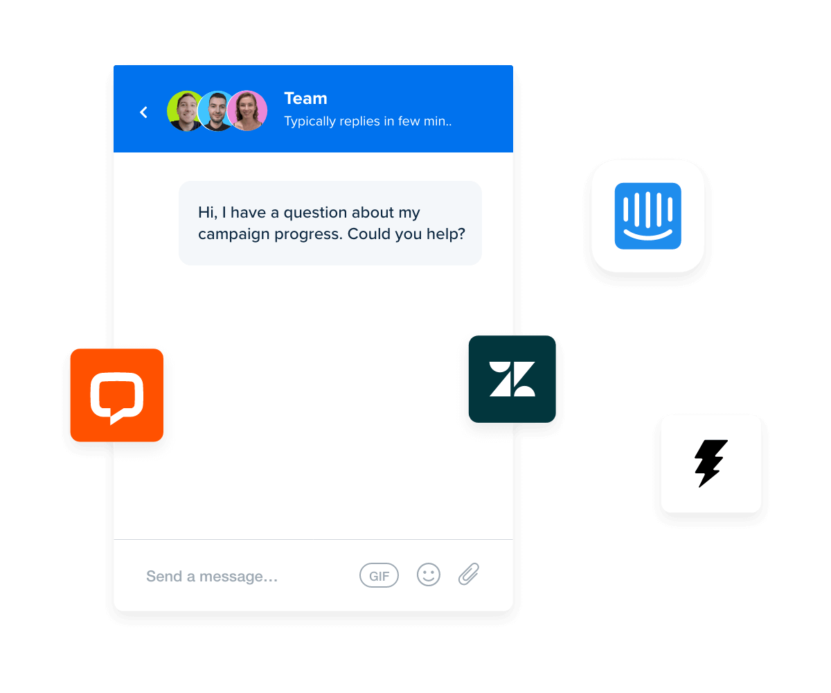 Client messaging chat box Client messaging chat box
