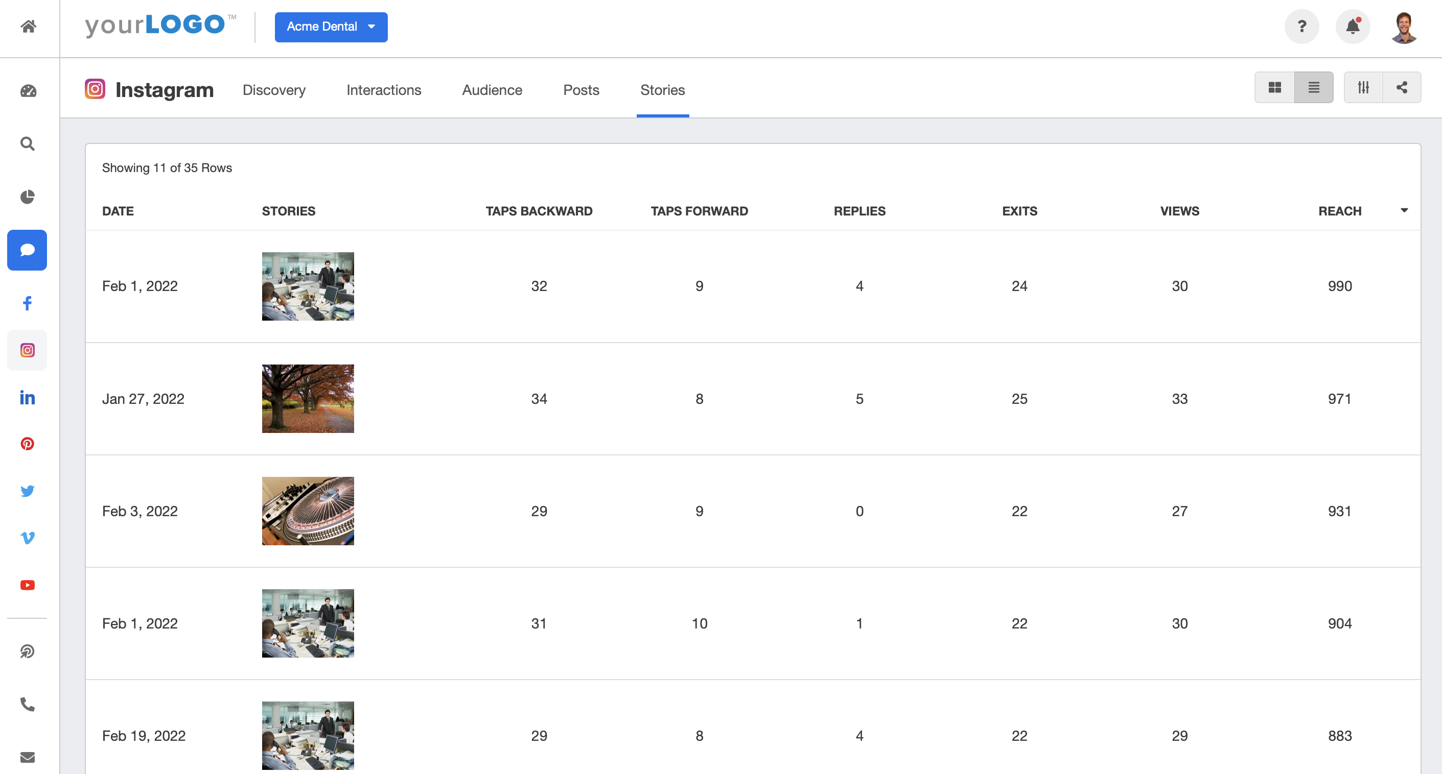 Instagram stories engagement Instagram stories engagement