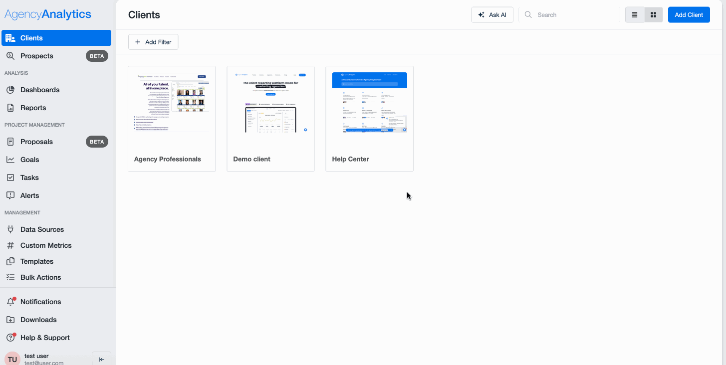If you want a quicker, dashboard-friendly way to keep tabs on site performance, enable Google Lighthouse in AgencyAnalytics and review audit results alongside the rest of your SEO reporting. If you want a quicker, dashboard-friendly way to keep tabs on site performance, enable Google Lighthouse in AgencyAnalytics and review audit results alongside the rest of your SEO reporting.