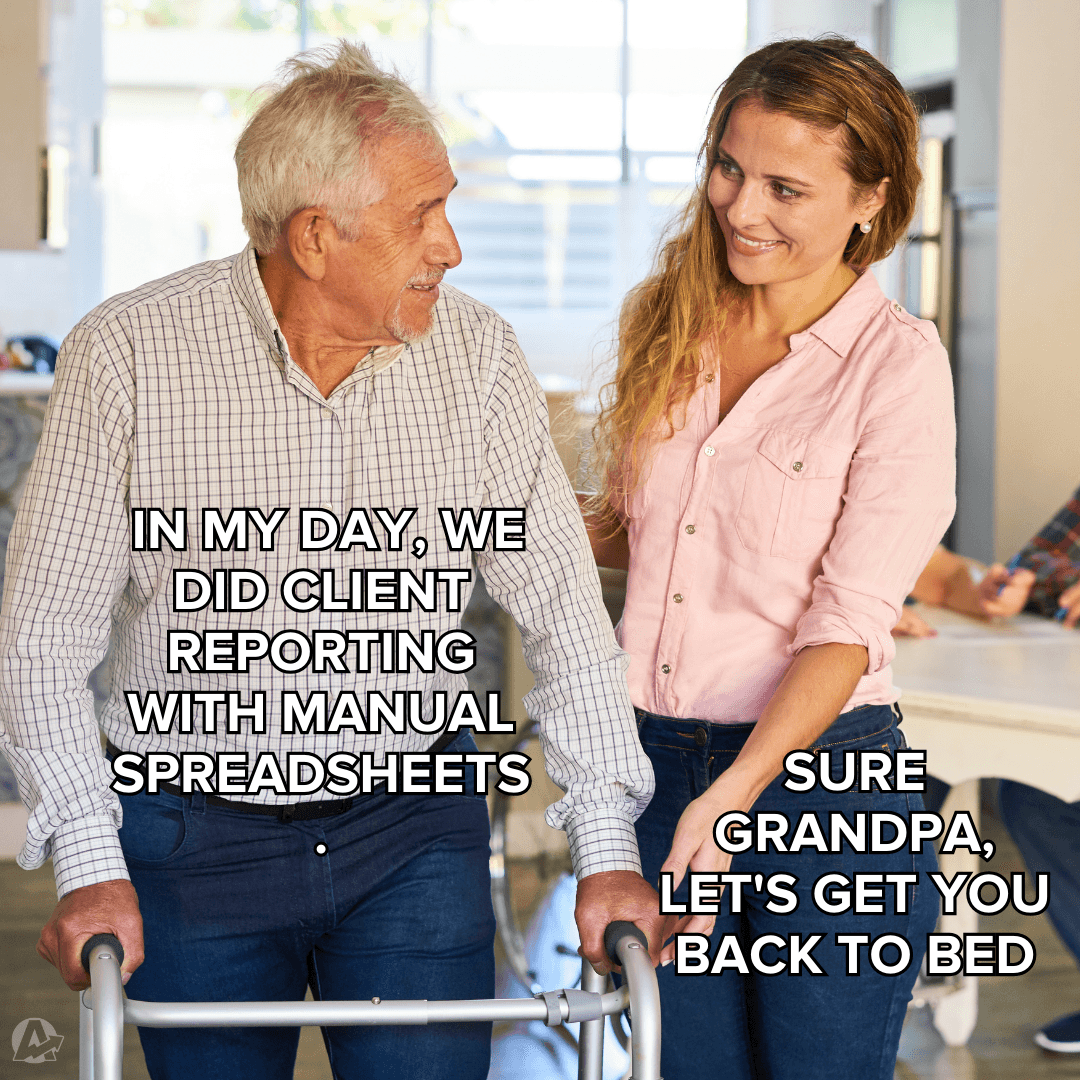 Manual Reporting Throwback Meme Manual Reporting Throwback Meme