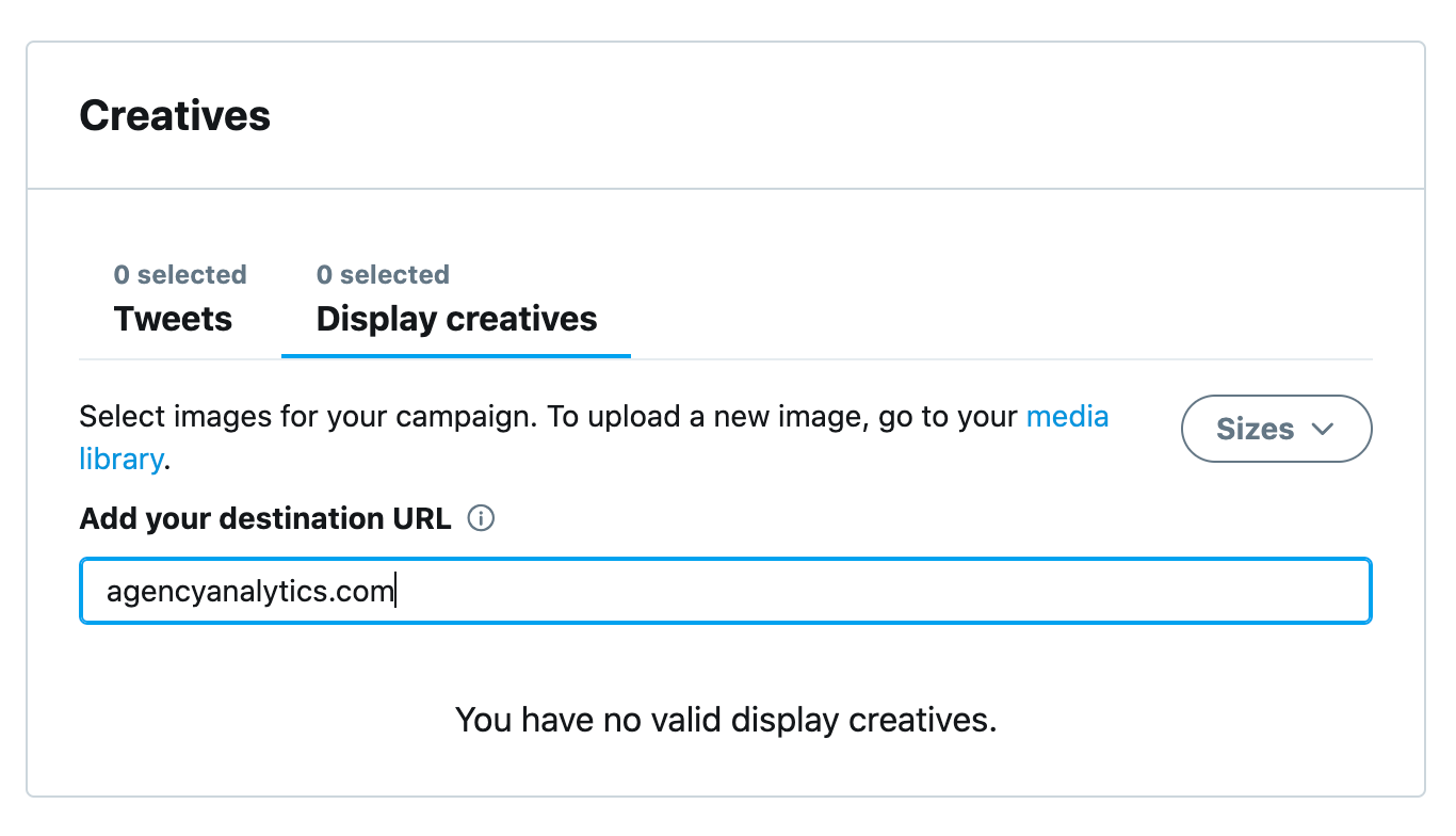 Twitter Ads Display Creatives Setup Twitter Ads Display Creatives Setup