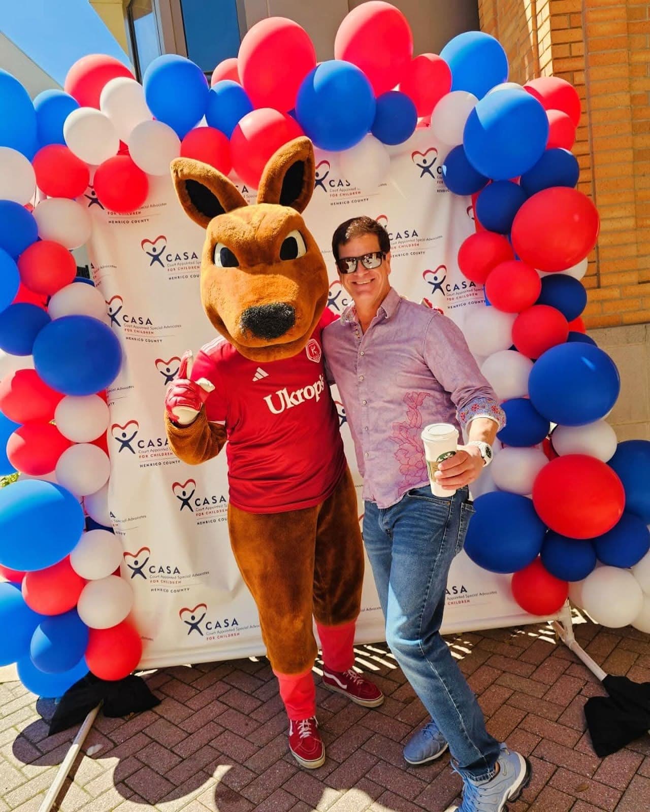 Barry Martin shows his support for CASA’s Home For Good campaign, which helps hundreds of kids in Henrico County, Virginia, find safe homes. (Credit: The Idea Center/Instagram) Barry Martin shows his support for CASA’s Home For Good campaign, which helps hundreds of kids in Henrico County, Virginia, find safe homes. (Credit: The Idea Center/Instagram)