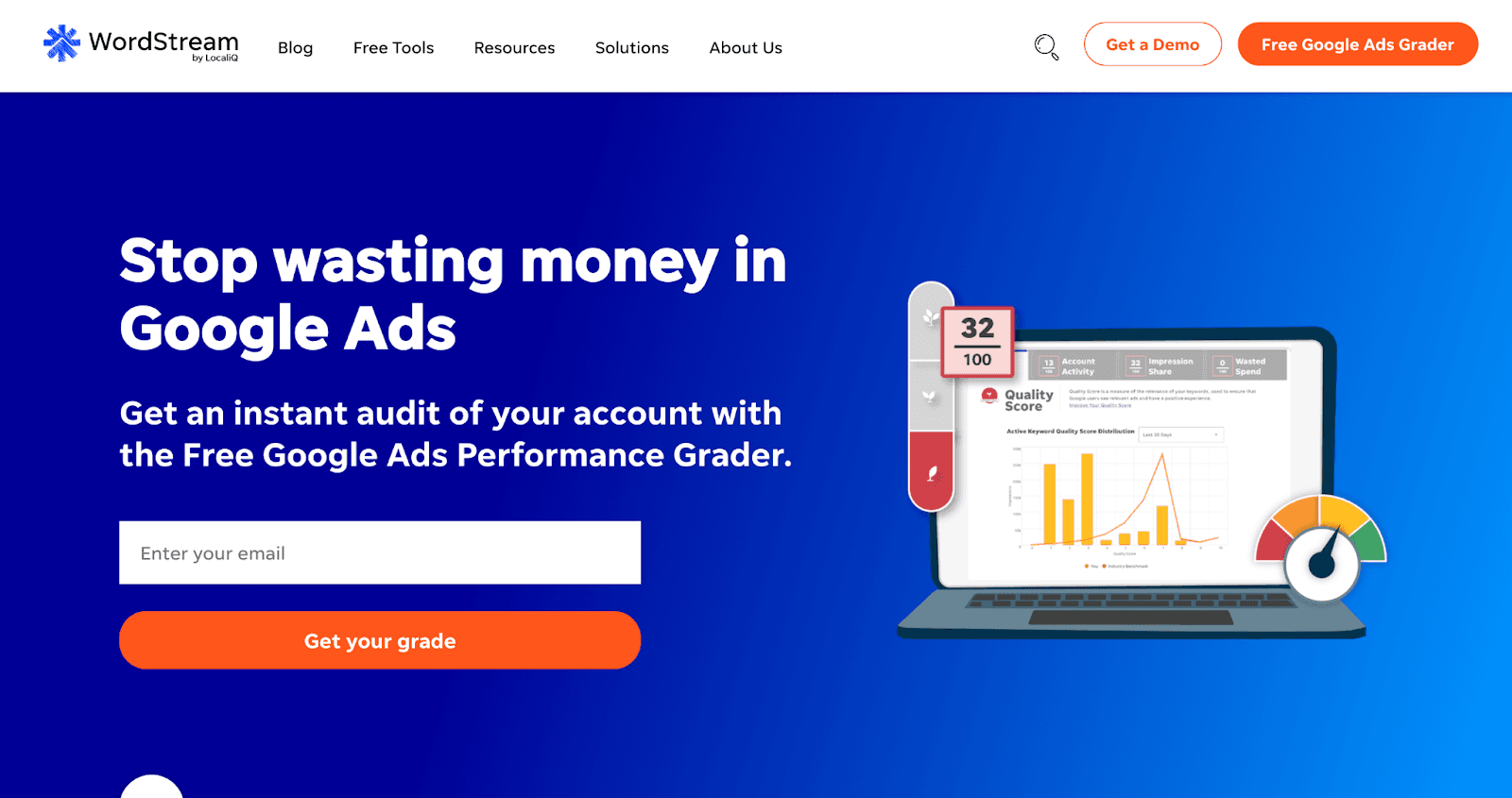 Wordstream Homepage Wordstream Homepage