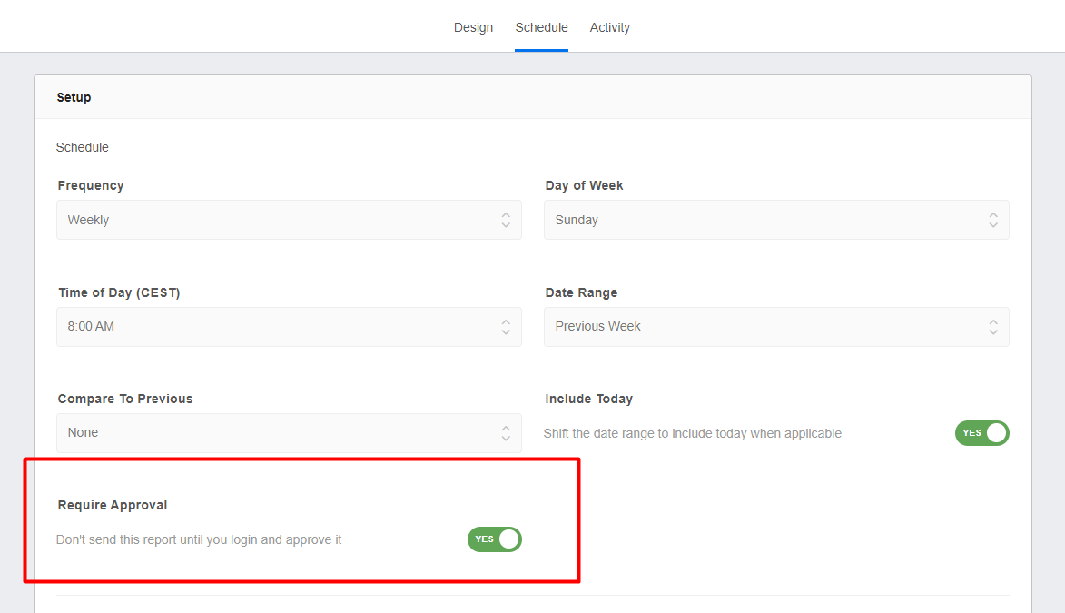 AgencyAnalytics Report Approval Feature